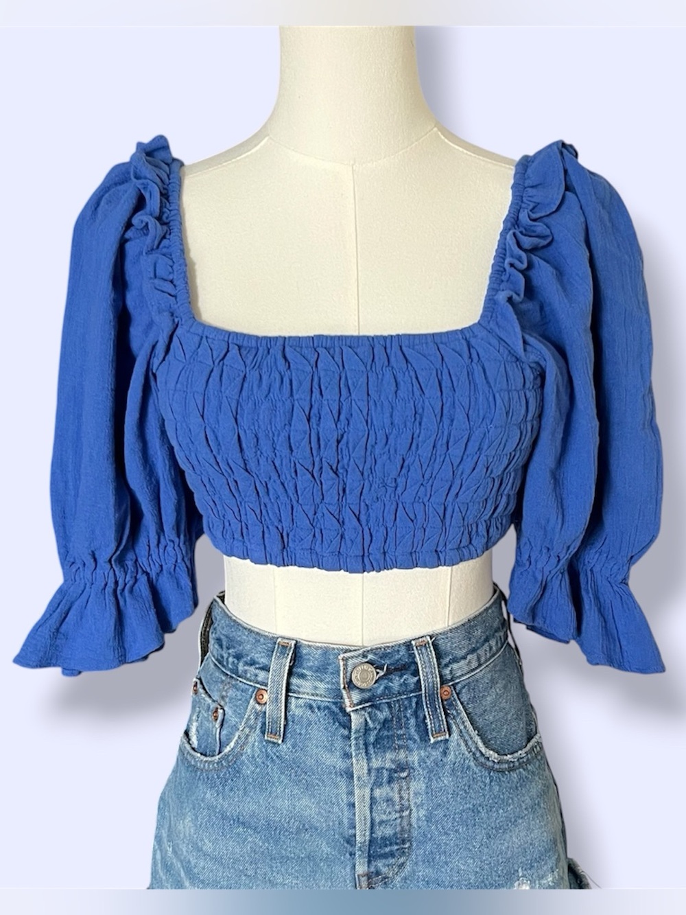 FREE PEOPLE At Ease Top - Mazarine